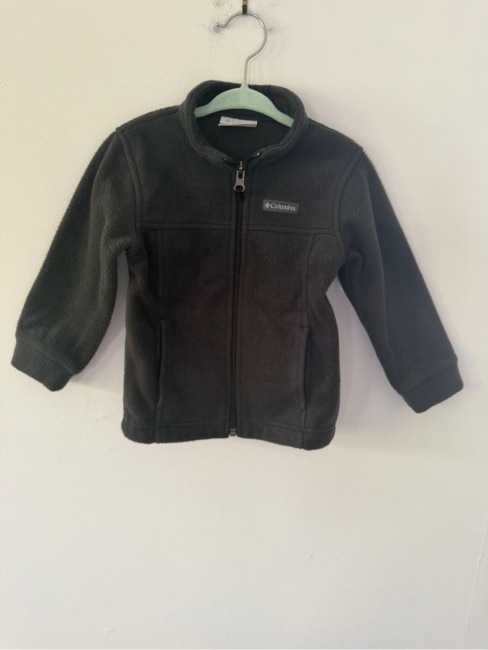 Columbia Kids Charcoal Full-Zip Fleece Hoodie
